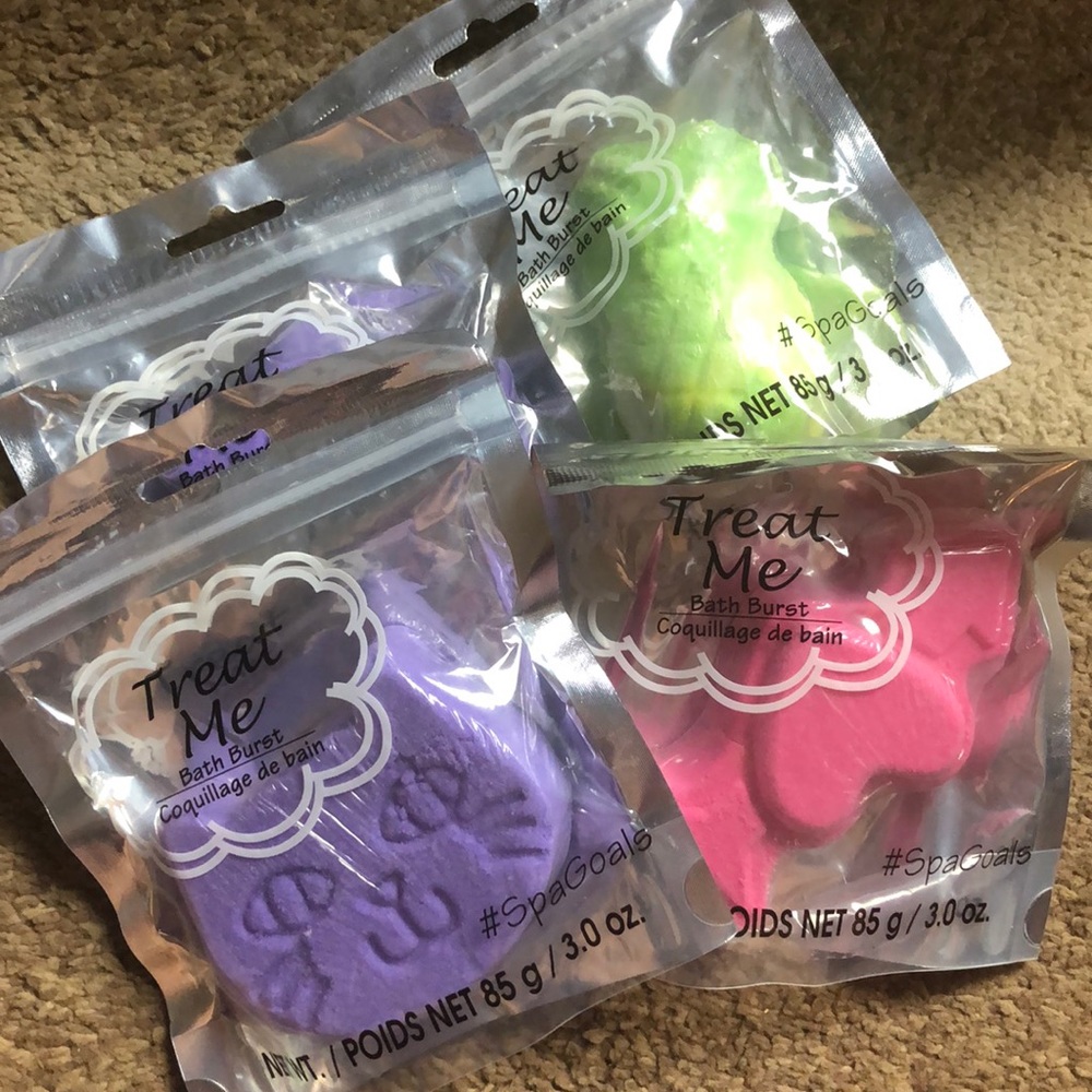 New bath bombs set bundle 4 large